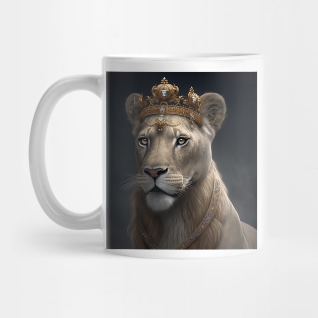 Queen Lioness with Tiara by RLan